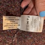 Natural Reflections  Bass Burgundy Heather Cardigan Sweater L Large Wool Blend Photo 8