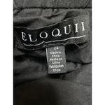 Eloquii Black Off The Shoulder Strapless Bandeau Balloon Peplum Blouse Top Sz 24 Photo 2