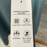 Glyder  electric Open-Back Long Sleeve Tee in Lagoon Photo 2