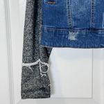 Mossimo Supply Co Mossimo Denim Sweatshirt Jean Jacket Photo 2