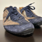 Tod's  vintage two toned driving tie sneaker shoes size 37 Photo 4