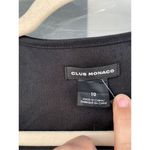 Club Monaco B7 Sexy Open Back Dress Black 10 Photo 2