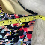 Aqua Green Multi Black One Piece Swim Suit Size Large Photo 3