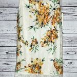 New York And Company Eva Mendes NWT Size S Delicate Floral Lace Midi Pencil Skirt Photo 0