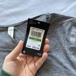 Under Armour  Short Sleeve T Shirt Womens Size Large Gray Breathe Tee Loose Photo 2