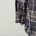 Garnet Hill  Blue Grey Plaid Long Sleeve Academia Button Down Shirt 00 Top Fall Photo 5