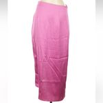 Marc New York  Barbie Pink Chic Gathered Drawstring Midi Skirt Size Small S Photo 1