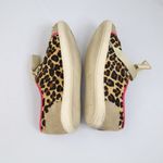 London Sole Jane Winkworth Cheetah Hair Studded‎ Sneakers Big Bow Size 40 US 9.5 Brown Photo 6
