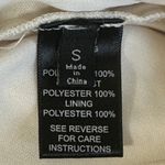 DejaVu Mini Skirt Womens S Cream Tiered Fringe Western Boho Festival Y2K Cowgirl Photo 4