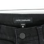 Lucky Brand  Jeans Womens 8/29R (30x32) Black Stevie High Rise Flare Button Fly Photo 4