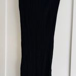 Toteme NWOT black ribbed Murano knit slip midi skirt size medium Orig. $290 Photo 3