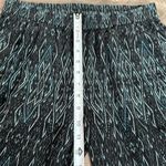 Joie ‎ Pallazo Silk Mid Rise Wide Leg Blue And Black Print Pants Size Small Photo 9