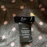 Aria  Fleece Polka Dot Pajama Set SIZE L Photo 2