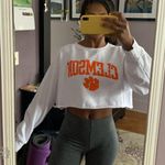 Comfort Colors Cropped Clemson Tigers Crewneck  Photo 0