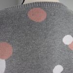Premise  sweater grey‎ color polka dots, size Large Photo 5