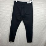 RE/DONE  Black High Rise Ankle Crop Skinny Jeans‎ Photo 3