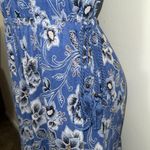 Jordan J. Jill floral tassel maxi dress woman size small petite tie waist adjustable Photo 2