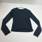 Rag and Bone Womens Size Medium Black Long Sleeve Shirt Top Stretch Modal Spandex Photo 9