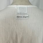 African Safari Embroidered Top Big Five Graphic Print Short Sleeve Women Medium White Photo 4