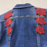 LuLaRoe  MAJOR Unicorn Kenny with Red Roses Jacket SZ XS Photo 2