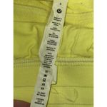 Lululemon NEW  Inner Glow High-Rise 3" Yellow Drawstring Athletic Shorts Size 8 Photo 3