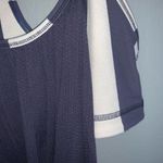 Lululemon no limits navy striped workout top Photo 5