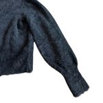 French Connection Black Cardigan Sweater Soft Teddy Fuzzy Size Medium Womens NWT Photo 8