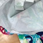 Lilly Pulitzer Tate Skirt Bright Navy Trunk Show Blue Green Floral size 4 Photo 6