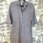 Kenar  100% linen dress with pockets Normcore Sz S Photo 0