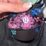Lululemon  No Limit Gray‎ Floral Bra Layered Tank Yoga Gym Workout Running 10 Photo 2