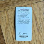 Lululemon Free To Be Bra (Wild), Heathered Slate / Clear Mint, Size 4, VGUC Photo 5