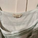 Hem & Thread Hem y thread Striped White Jumpsuit with Ruffle Details Photo 3