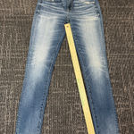 Buckle  Black Ankle Skinny Mid Rise Jeans Womens Whiskered Fit No. 76 Sz 25x32 Photo 0