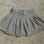 Love Tree π¦ Black White Plaid Pleated Mini Skirt Schoolgirl Medium Juniors Photo 0