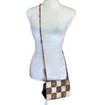 Handcrafted Thai Coconut Shell Bag Patchwork Boho Hippie Hawaiian Tropical Brown Photo 1