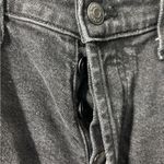 Wild Fable  Women's Super-High Rise Distressed Straight Leg Jeans Black 12. Photo 3