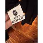 Jessica McClintock  embelished sheer black kimono OS Photo 4