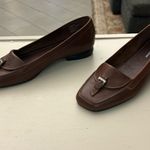 Naturalizer  Women's Leather Buckle Loafers 7 1/2 W Great shape-no flaws found Photo 5