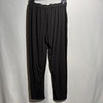 YALA Womens Black Buttersoft Jersey Lounge Pants L Drawstring Bamboo Spandex Size L Photo 1