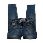 Hidden Distressed/Destroyed Ankle Jeans Blue Size 28 Photo 3