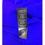 City Chic New  Dress Womens L 20 Hi Low Sleeveless Trapeze Chiffon Electric Blue Photo 10