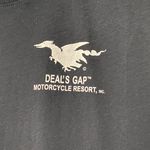 Deals Gap DRAGON TAIL BikerTee Shirt LG Black Photo 3