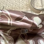 Guess Vintage Purse Y2K Monogram Logo Beige Tan Hand Bag Photo 13