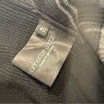 Annette Gortz Plaid Fringe Vest Black Size M Photo 7