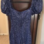 Windsor Navy Blue Mini Dress  Sparkly Photo 3
