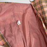 Nasty Gal Blazer Dress Size 8 Plaid Decisions Menswear Style Pink Yellow Button Photo 9