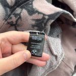 Civil Regime Tie Dye Hoodie Women’s Size Large Floral Embroidery Streetwear Black Photo 4