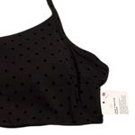Lululemon Flocked Polka Dot Flow Y SportBra C/D Cup Evolve Size L Photo 4
