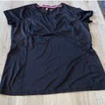 Xersion  Black and Pink Polo T-Shirt Short Sleeve shirt top Photo 0