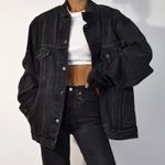 Levi’s Vintage Oversized Black Denim Jacket Photo 0